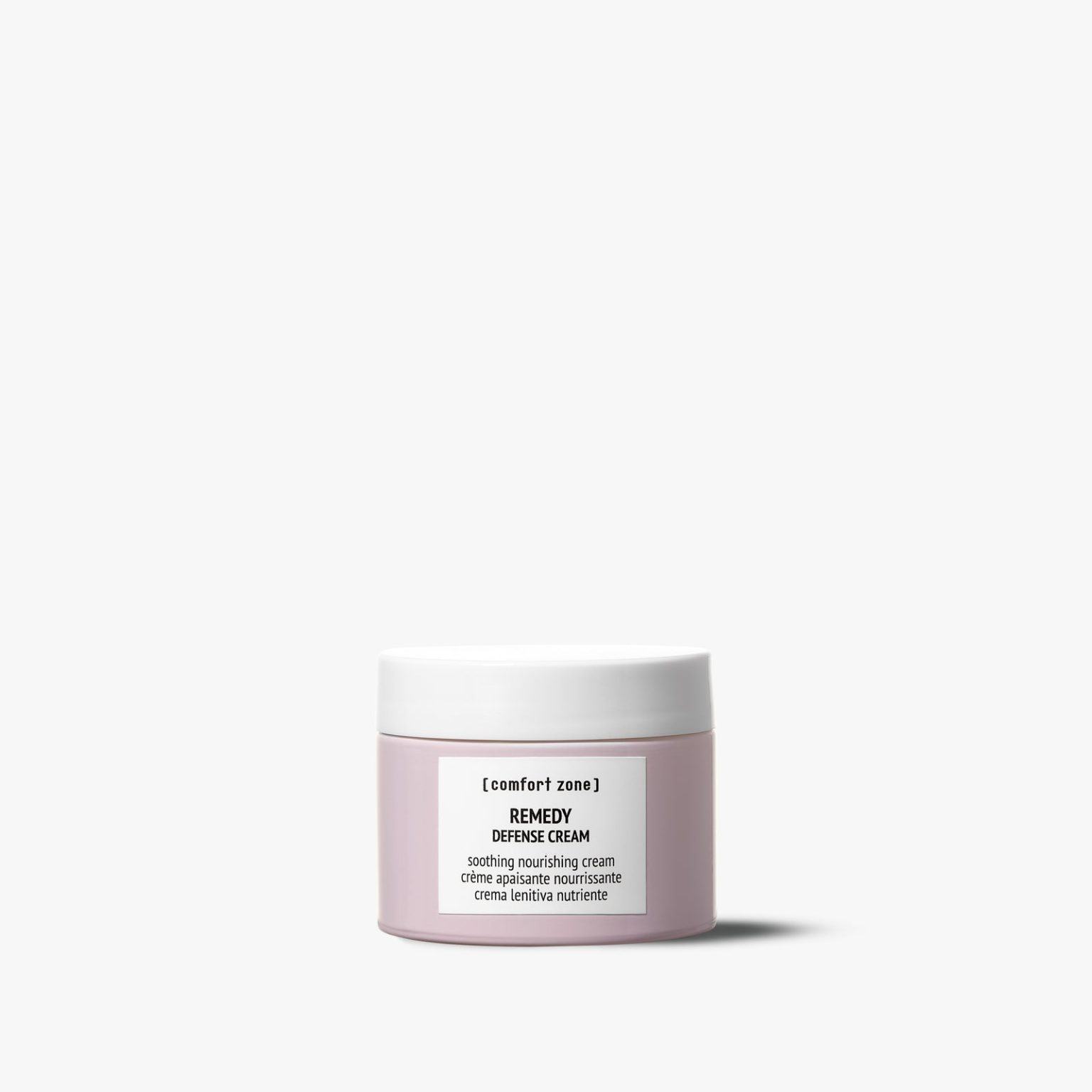 Remedy Defense Cream van Comfort Zone, biomimetische herstelcrème voor gevoelige huid